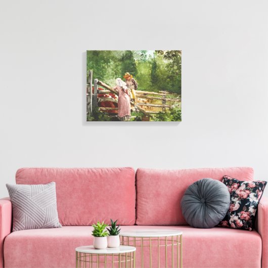 Füttre Leinwanddruck (Insitu (Wohnzimmer))