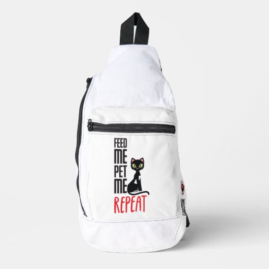 Füttre mir crossbody bag (Vorderseite)