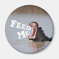 Füttre mir! Hippo Funny Kühlschrank
