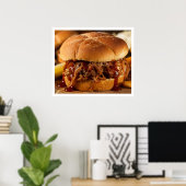 Füttre mir JETZT Barbecue Poster - SRF (Heimbüro)