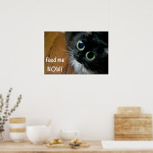 füttre mir JETZT! Poster (Küche)