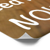 füttre mir JETZT! Poster (Ecke)