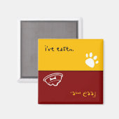 Füttre mir Magnet (Vorderseite/Rückseite)