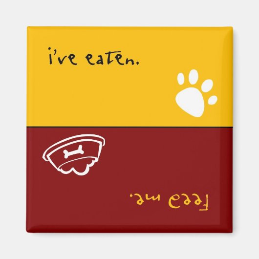 Füttre mir Magnet (Vorne)