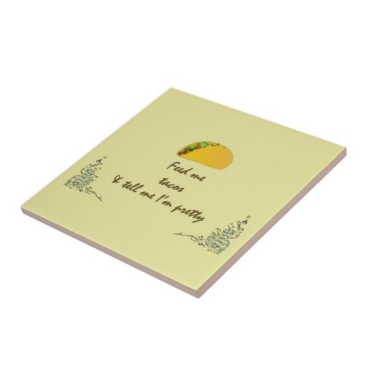 Füttre mir Tacos Fliese (Seite)