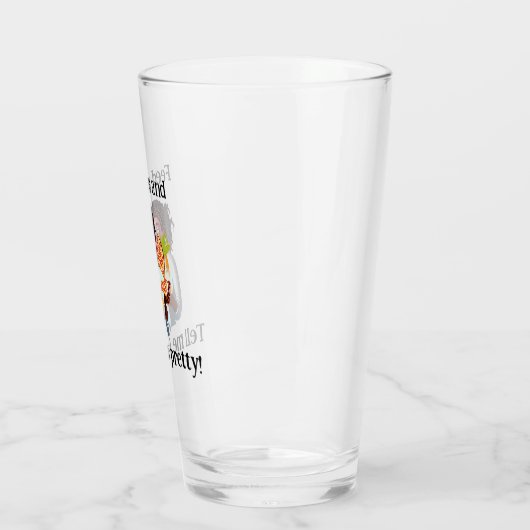 Füttre mir und sag mir, dass ich hübsch bin - Glas (Links)