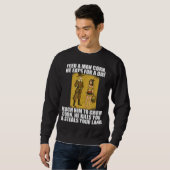 FÜTTRE PILGRIMS CORN Erntedank Native American Me Sweatshirt (Vorne ganz)