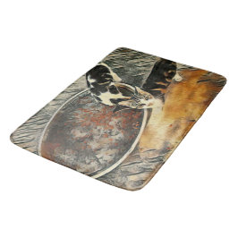 Füttre Zeit! Badematte