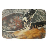 Füttre Zeit! Badematte (Vorderseite)