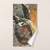 Füttre Zeit! Badhandtuch Set (Handtuch)