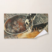 Füttre Zeit! Badhandtuch Set (Handtuch)