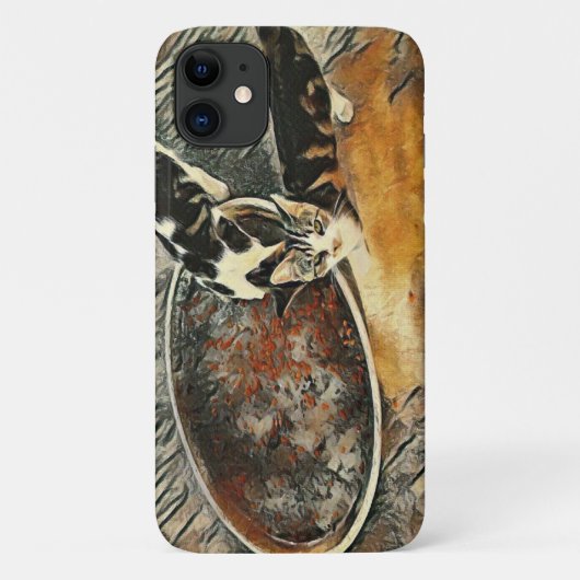 Füttre Zeit! Case-Mate iPhone Hülle (Rückseite)