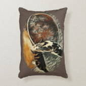 Füttre Zeit! Dekokissen (Vorderseite(Vertikal))