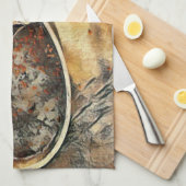 Füttre Zeit! Geschirrtuch (Viertel Falte)