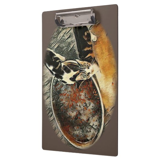 Füttre Zeit! Klemmbrett (Links)