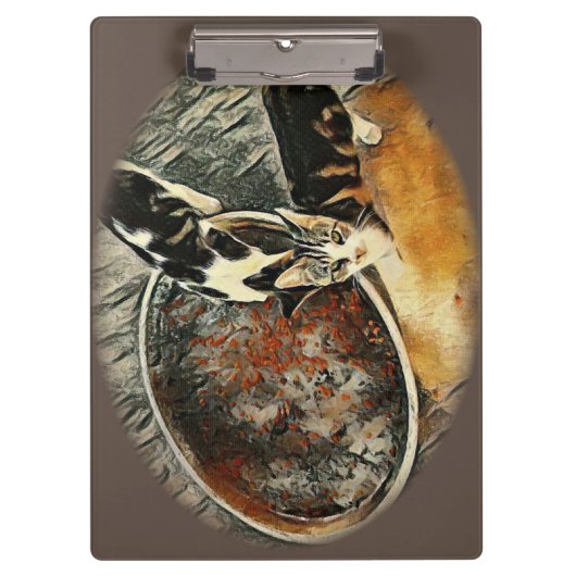 Füttre Zeit! Klemmbrett (Vorderseite)