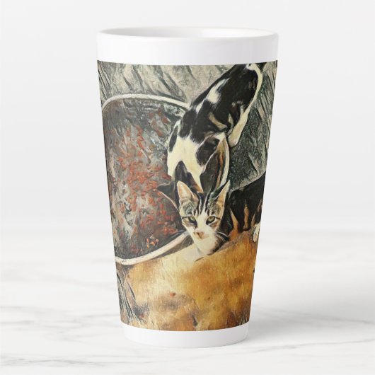 Füttre Zeit! Milchtasse (Vorderseite)