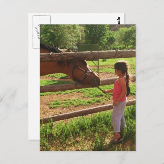 Füttre Zeit! Postkarte (Vorne/Hinten)