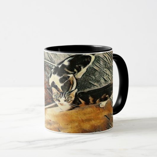 Füttre Zeit! Tasse (VorderseiteRechts)