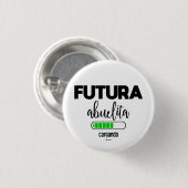 Futura abuelita cargando button (Vorne & Hinten)