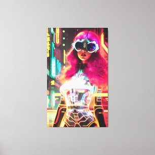 Futura City Dreamers - Ken Gage Art Leinwanddruck