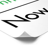 Futura Typography Poster (Ecke)