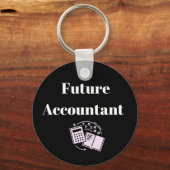 Future Accountant Schlüsselanhänger (Vorderseite)