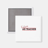 Future Ag Teacher Magnet (Vorderseite/Rückseite)