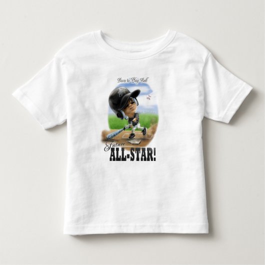Future All Star Black Kleinkind T-shirt (Vorderseite)