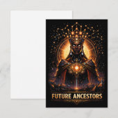 Future Ancestors Dankeskarte (Vorne/Hinten)
