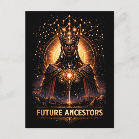 Future Ancestors Postkarte (Vorderseite)