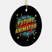Future Animator Keramik Ornament (Rechts)
