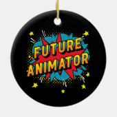 Future Animator Keramik Ornament (Hinten)