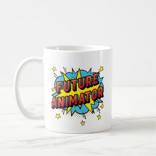 Future Animator Motion Graphics Kaffeetasse (Links)