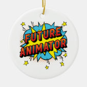 Future Animator Motion Graphics Keramik Ornament (Vorne)
