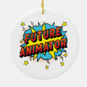 Future Animator Motion Graphics Keramik Ornament (Hinten)
