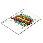 Future Animator Motion Graphics Notizblock (Linke Seite)