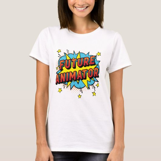 Future Animator Motion Graphics T-Shirt (Vorderseite)