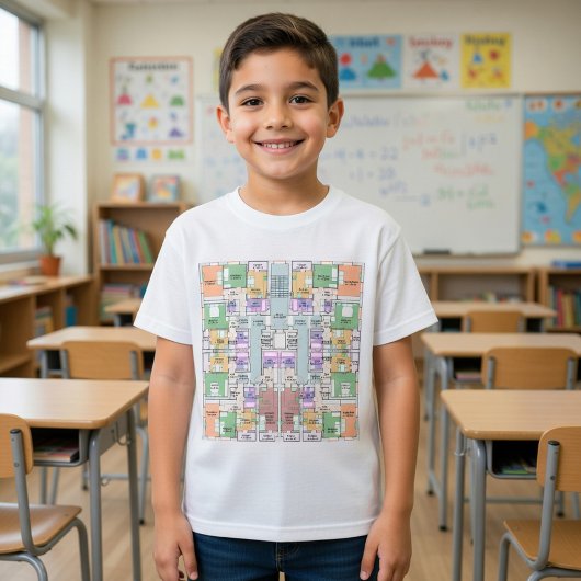 Future Architect Blaupause Kinder T-Shirt