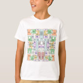 Future Architect Blaupause Kinder T-Shirt (Vorderseite)