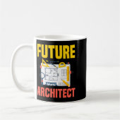 Future Architect Funny Architecture Architect Kaffeetasse (Links)