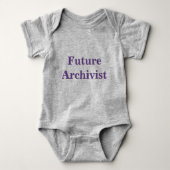 Future Archivist Baby Strampler (Vorderseite)