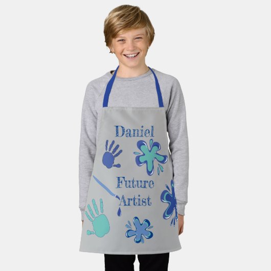 Future Artist Schürze (Getragen)