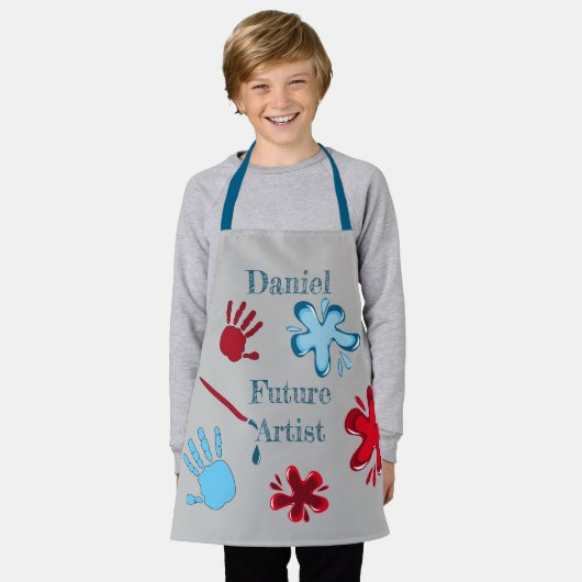 Future Artist Schürze (Getragen)