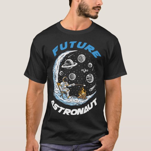 Future Astronaut Funny Astronaut Space T-Shirt (Vorderseite)