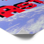 Future Astronaut Poster (Ecke)