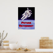 Future Astronaut Poster (Küche)