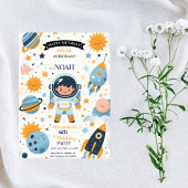 Future Astronaut Space Birthday Einladung