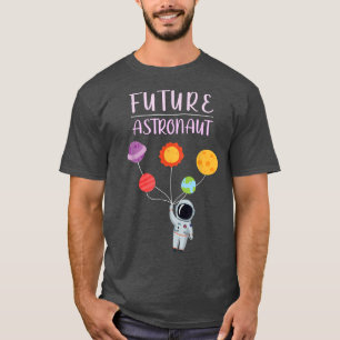 Future Astronaut Space Retro Vintag Kids Retro Co T-Shirt