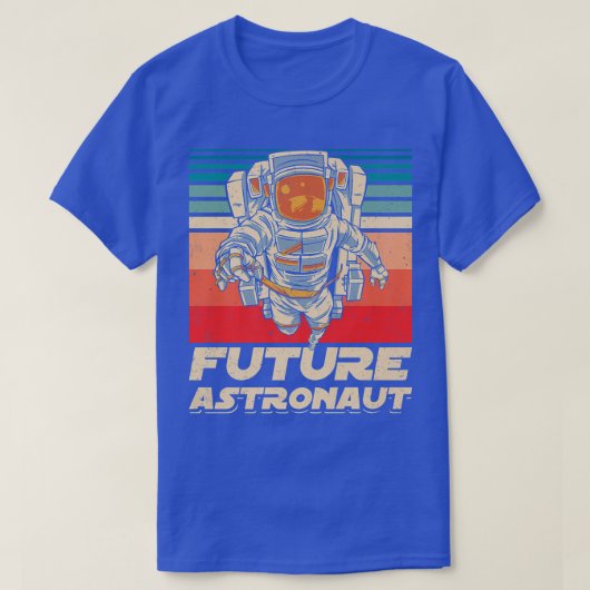 Future Astronauten Astronomie Space Planets Rocket T-Shirt (Design vorne)